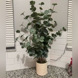Artificial Eucalyptus Potted Plant